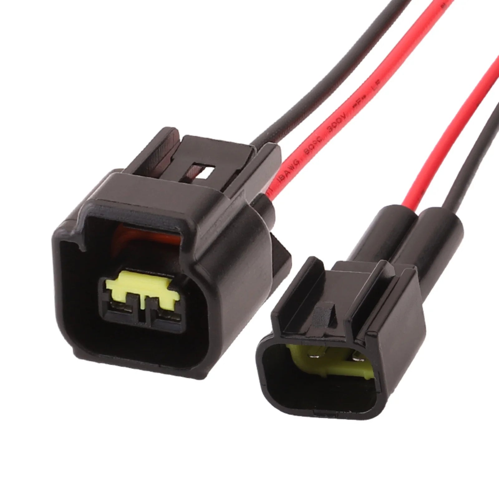 2 PIN Connector Waterproof 2.3mm Male Female Connector FW-C-2M-B FW-C-2F-B Wiring Harness