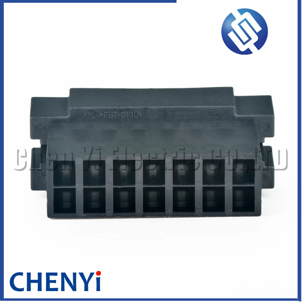 14 Pin Automotive connector speaker wire harness plug For Optical Fiber Amplifier Fit Kapud Car DVD Navigation GPS CY001419-2.8F