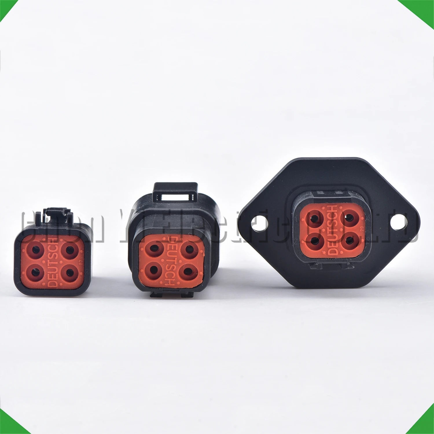 4-Pin Wire Harness Harness Automotive Waterproof Connector harness Black DTP06-4S DTP04-4P