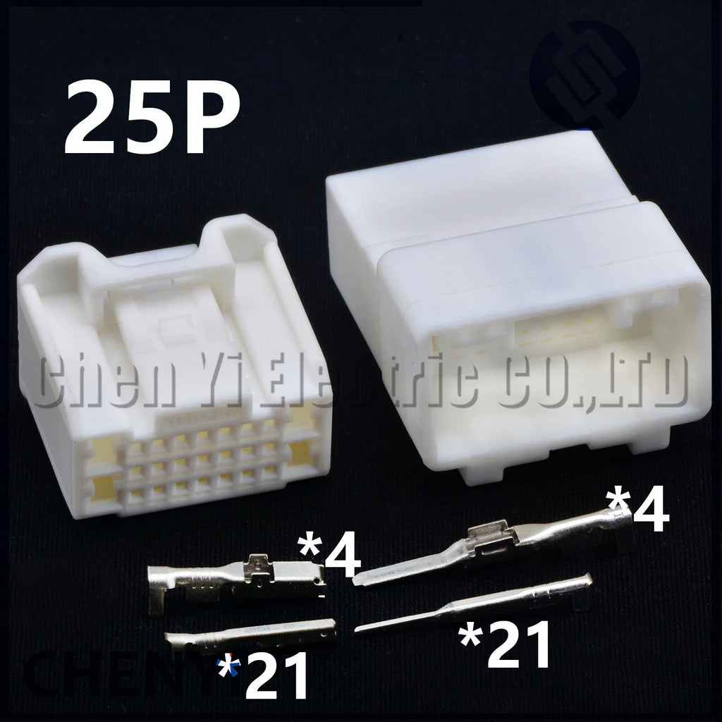 25 Pin Automobile Connector Automotive amplifier central control plug Socket 7283-4855 7282-4855 With pins For Toyota Corolla