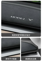 Model3 Highland 2024 Suede interior Accessories For Tesla Model 3 Y 2022 Dashboard Panel Pad Dash Board Sunshade Protector Cover