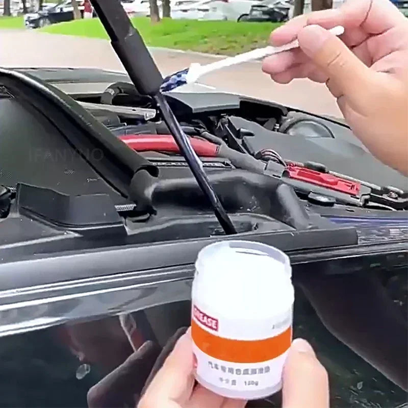 Car Multipurpose Maintenance Antirust Oil Tool Sunroof Noise Reduction Grease 100g Door Abnormal Noise Repair Lubricant Oil Amag