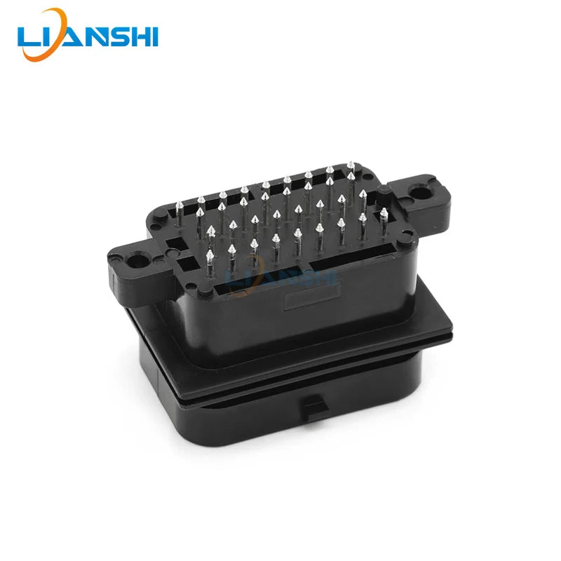 AMP type connector plug 4-1437290-1 automotive waterproof connector 34-core PCB soldering 6437288-2
