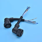 7 Pin Car Plug Socket For Scania For Volvo Truck  7-Hole J6 Socket For Mercedes-benz Actros For IVECO Tail Light Connector Wire