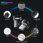Universal USB Car Interior Ambient Atmosphere Light LED Signal Lights Auto Reading Lamp Decorations Interior Accessories Amagi