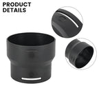 Heater Air Duct Ducting Connector Reducer Adapter For Webasto For Eberspacher Parking Heater 75mm To 60mm Pipe Reducer Adapter