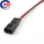 3 Pin Connector Unsealed 1.6mm Series Male Female Connectors Cable Plug Motorcycle Electrical Wiring Harness 12065423 12065422