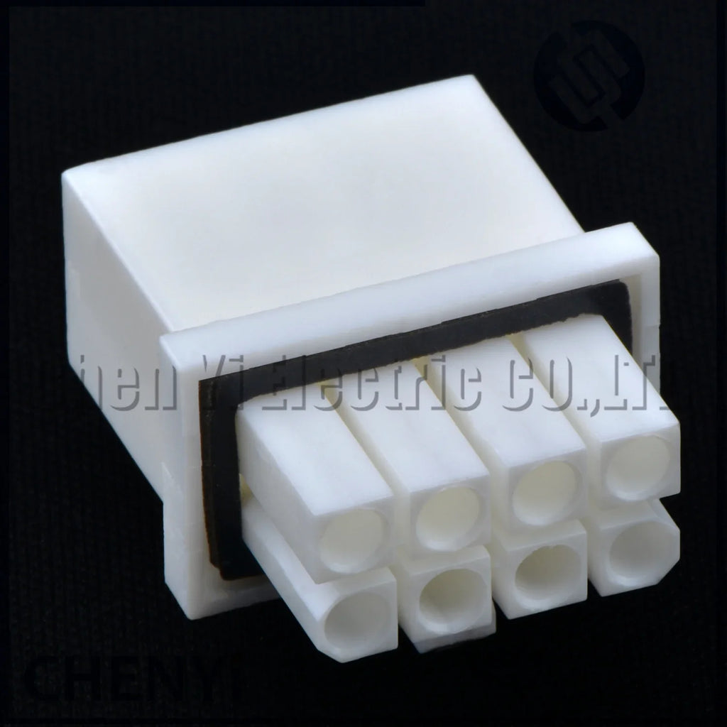 8 Pin Waterproof connector rubber shell 4.14mm spacing Electrical plug 794821-1 794824-1 with Pin or without Pin