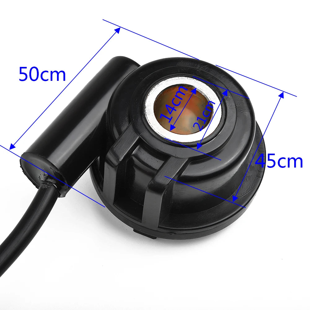 3-Pin Motorcycle Digital Odometer Speedometer Sensor Cable Matal Odometer Sensor Cable Modification Parts