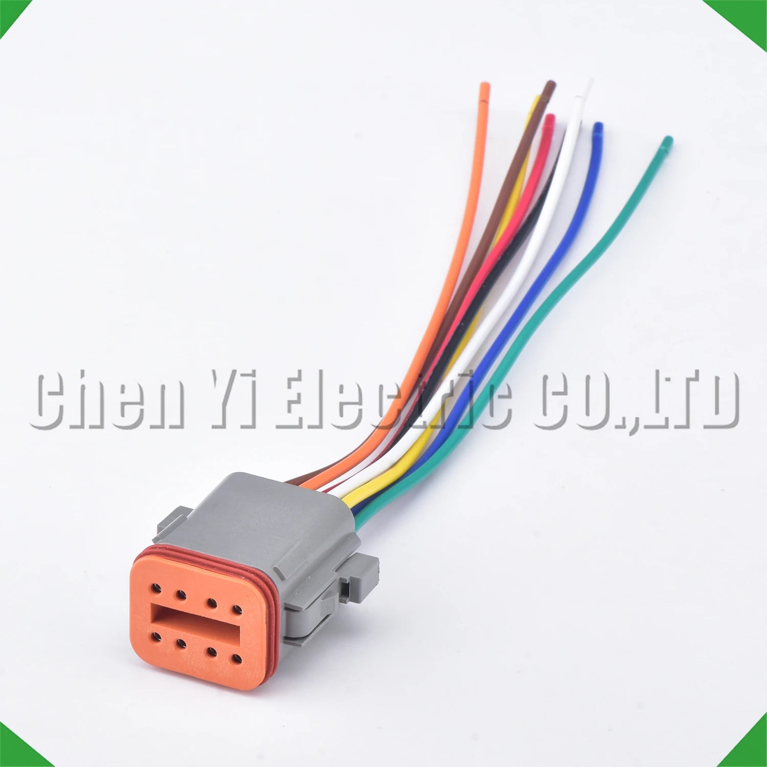 8-Pin Wire Harness female Waterproof Connector Automotive Electrical Harness pigtail