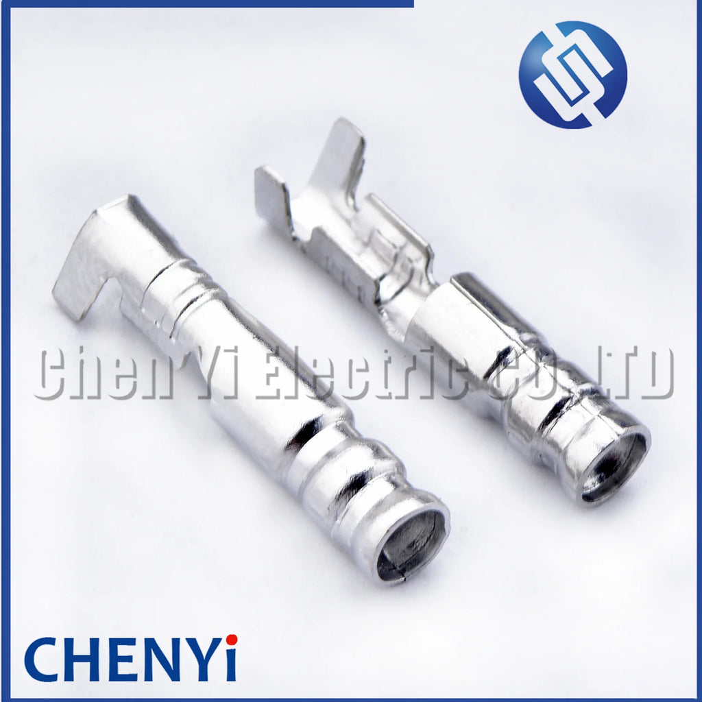 20 Pcs 2.8mm male female Auto Wire Splice Terminal Car Elcetric Connector Pin Round Type Crimp Loose Terminals G138 DJ221Q-2.8B