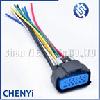 12 Pin female Automobile waterproof connector Headlamp dual lens headlight plug 15326939 For Cadillac SLS CTS ATS XTS
