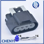 4 Pin male or female waterproof fuel electric pump auto connector 15326633 15326631 For Tahoe gas pump plug Buick GM