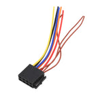 Universal Car Stereo Radio ISO Cable Adapter ABS Male Plug To Female Connector Wiring Harness
