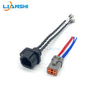 Komatsu PC200 210 220 240-8 engine fuel injector injector wiring harness plug for excavator parts