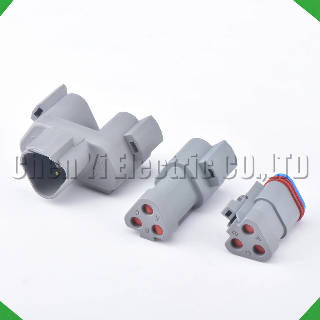 3-Pin Connector Connector Automotive Electrical Housing Wiring Cable Connector Three