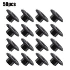 50Pcs Unthreaded Nut Clips For Mercedes For BMW 2019900050 51711958025 Car Snap Nut Fender Snap Interior Accessories