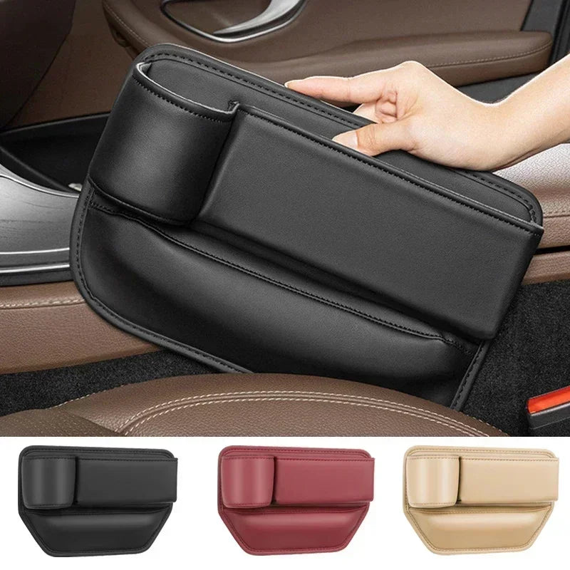 Car Seat Gap Organizer Storage Box Pocket Multifunction Universal Wallet Keys Card Cup Phone Holder Auto Interior Amagi