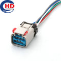 6 Pin Connector Waterproof 2.8mm Series Male Female Connectors Motorcycle Electrical Harnesses Wiring Harness 54200613 54200609