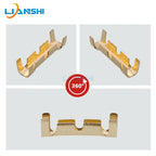 100pcs quick terminal crimping tie Wire connector Cord end terminal to connector 0.3-1.5 square