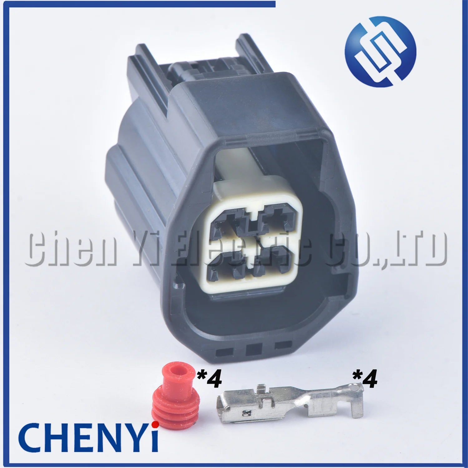 4 Pin female Auto waterproof connector fog light  lambda sensor plug 7283-5570-10 7282-5570-10 7283-5571-30