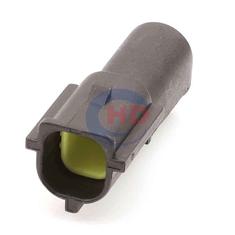 1-Pin Connectors AMP Waterproof 1.8mm Male Female Connector Auto Solenoid Plug Wiring Harness Plug Socket 174879-2 174877-2