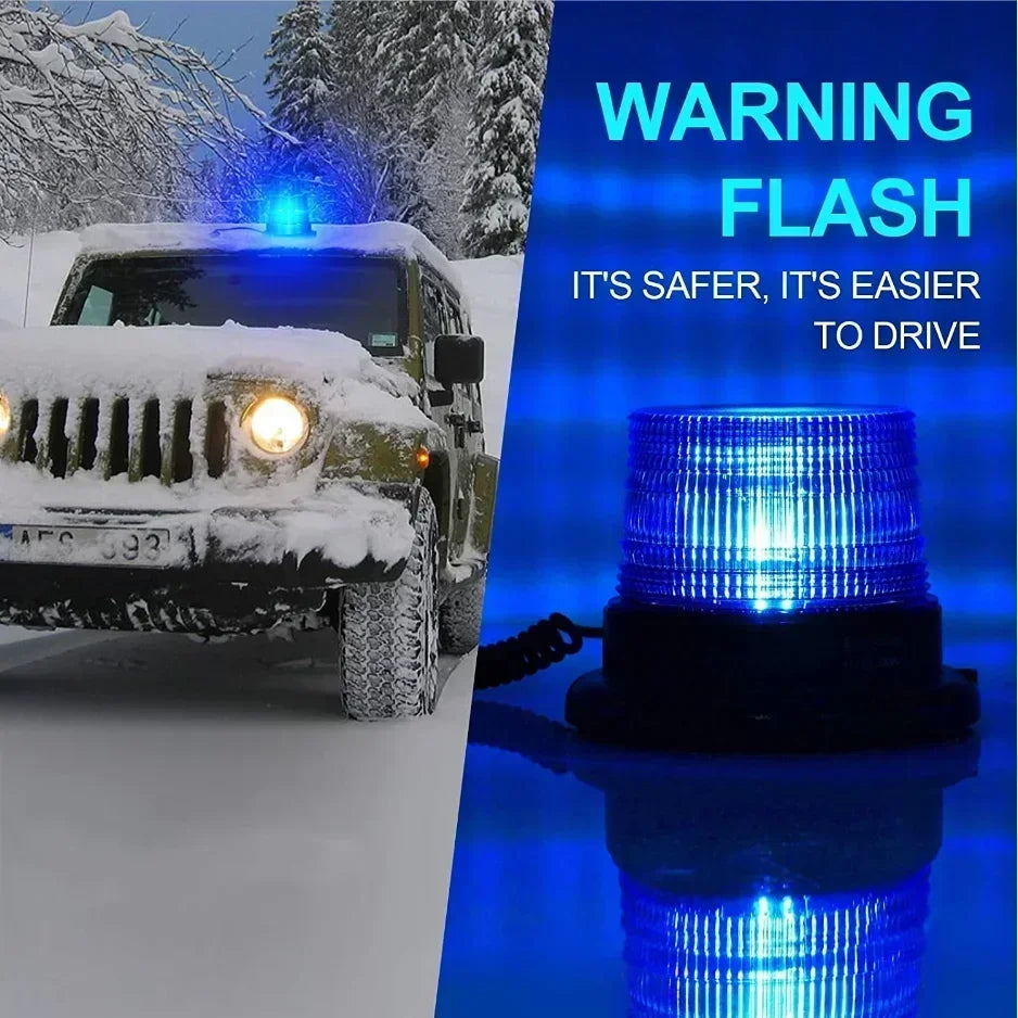 12V Car Strobe Light Emergency Mounted Vehicle Car LED Strobe Warning Light Police Flashing Lights Led Emergency Lights Amagi