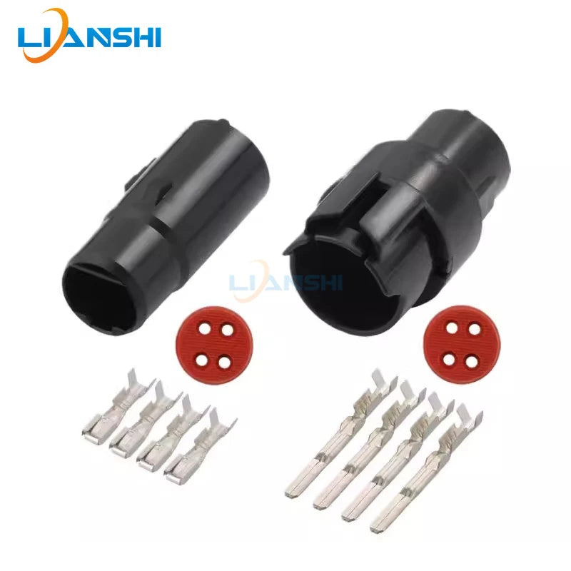 MG61070/MG640171 Circular Connector 4-Pin Automotive Modification Waterproof Plug DJ7041F-3-11/21