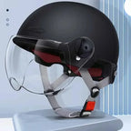 Unisex Electric Vehicle Riding Half Helmet Summer Children's Safety Helmet Protective Gear for Men And Women Amagi
