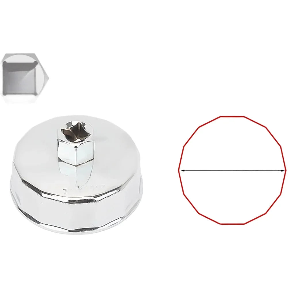 1 Pc Wrench Auto  Tool End Cap Oil Filter Wrench Cap Auto  Hand Tools Remover Tool  Replacement Car Accessories
