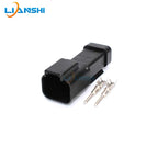 Dechi type connector DT06-2S/DT04-2P waterproof connector, 2p LED spotlight plug wiring harness