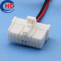 20 Pin Connector Unsealed 1.2mm Series Female Connector Cable Plug Motorcycle Electrical Harnesses Wiring Harness MG610363