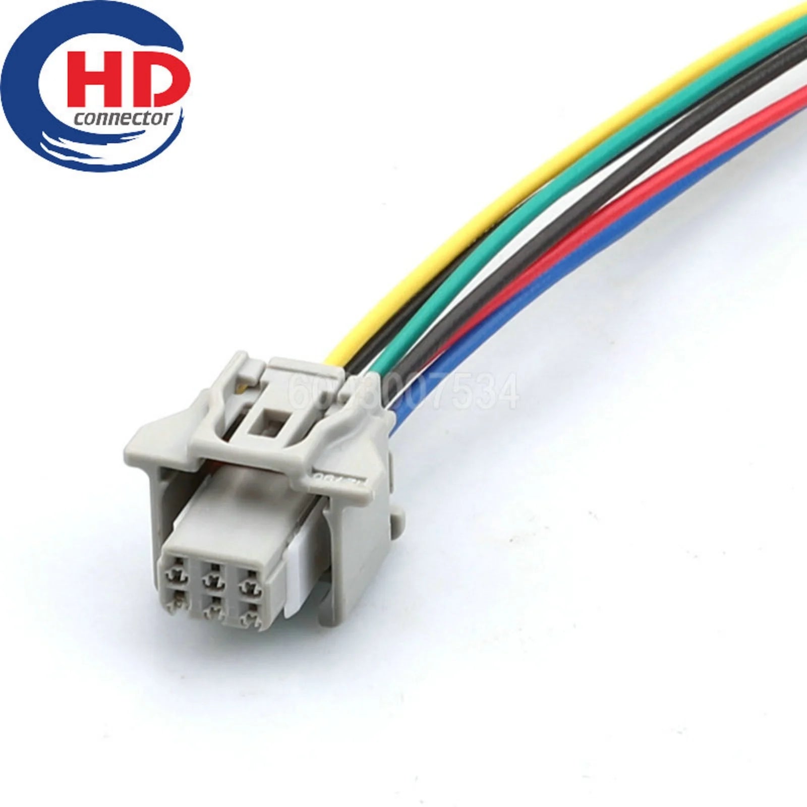 6 PIN Automobile Astern Starter Radar Probe Wiring Harness Socket with Cables for Toyota 6188-5404 6189-7065 90980-12790