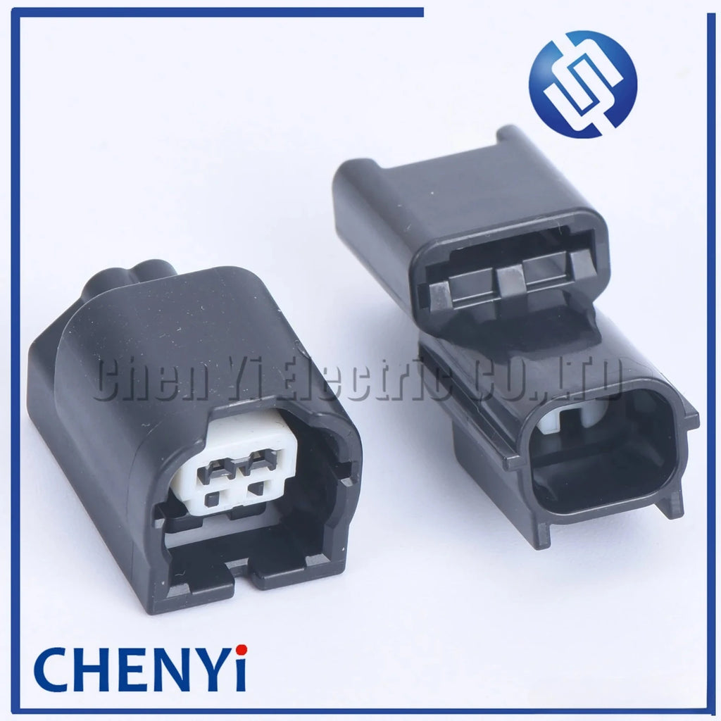 2 Pin Auto waterproof connector back-up lamp plug socket small lights fog lamps 7283-2090-30 For Honda Nissan Infiniti