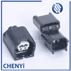 2 Pin Auto waterproof connector back-up lamp plug socket small lights fog lamps 7283-2090-30 For Honda Nissan Infiniti
