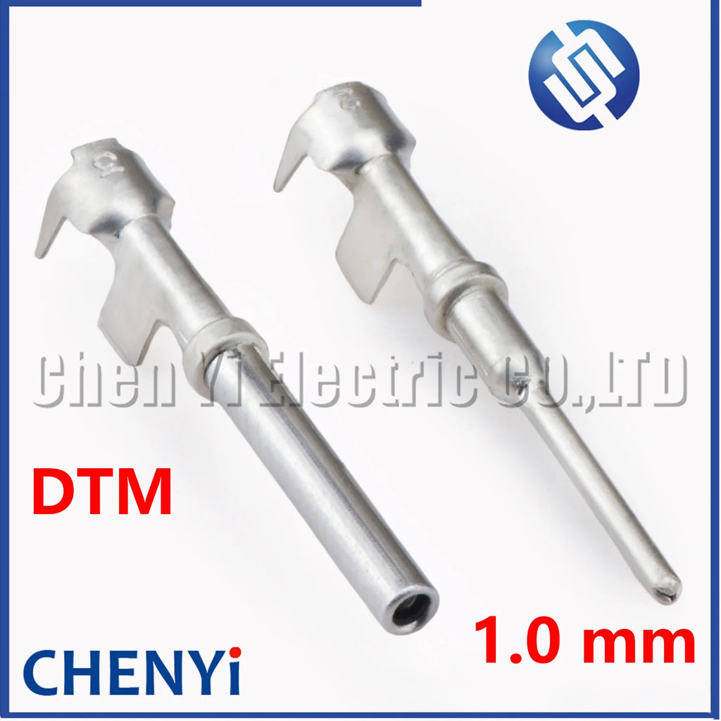 50 Pcs Crimp Terminal Pin 1062-20-0122 1060-20-0122 Female or male Auto Insert spring round terminal Size 20AWG For Deutsch DTM