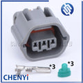 1 set 3 pin car waterproof auto connector MG641295-4 female Sensor electric wiring cable Plug For Hyundai Kia
