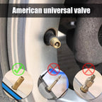 20/10Pcs Car Flat Head Valve Cap Universal Hexagonal Chrome Plated Dust Wheel Nozzle Decor Tyre Valve Stem Caps Auto Accessories