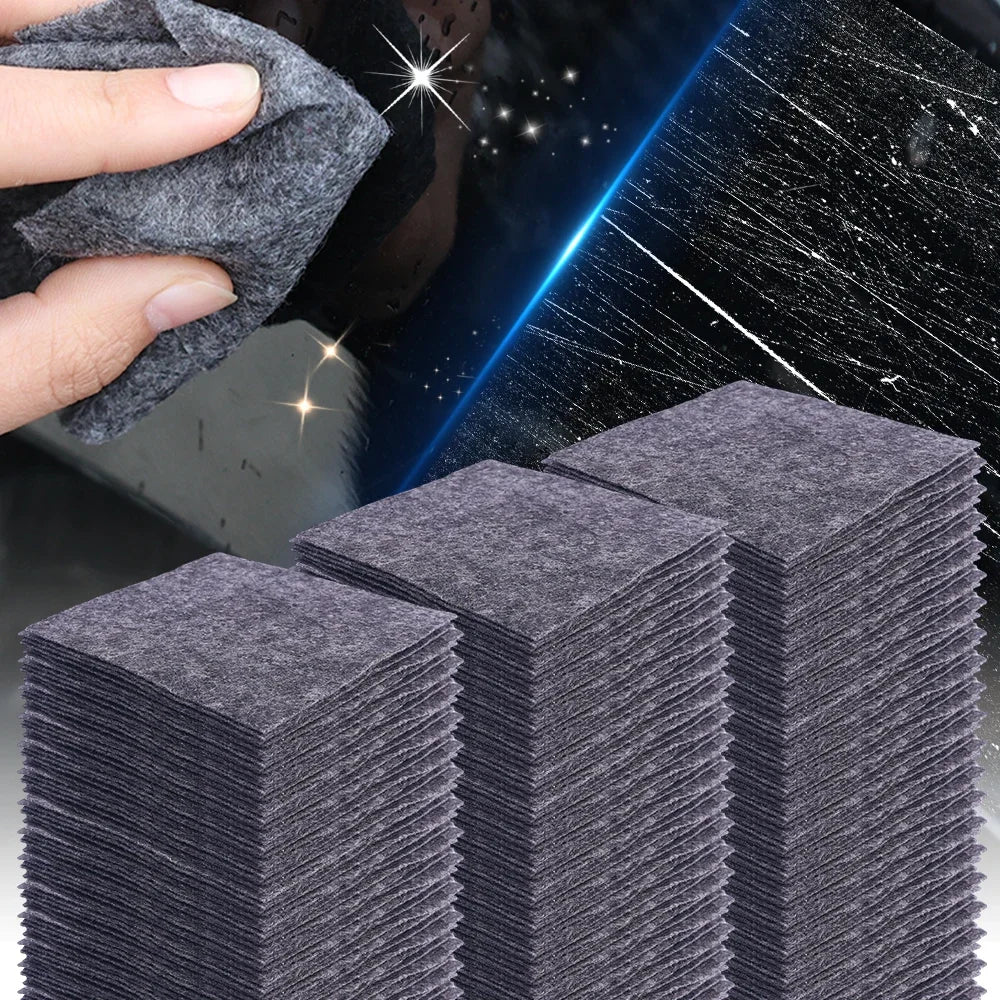 Nano Sparkle Cloth Car Scratches Rags Repair Tools Multifunction Nano Magic Cloth Scratch Remover Scratch Repair Accessories