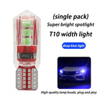 1pc Universal Car Replaceable T10 Running Lights Width Lamp Car License Plate Light Headlight Bulbs Car Light Accessories Amagi