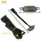 4Pcs Front Grille LED Light For Jeep 2003 To 2021 Front Grille LED Light Raptor Style Grill Car Accessories