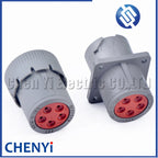 DEUTSCH Gray 5 Pin Waterproof connector HD16-5-16S HD10-5-16P HD10 1.5 Series Flame Retardant diagnosis Plug With pins
