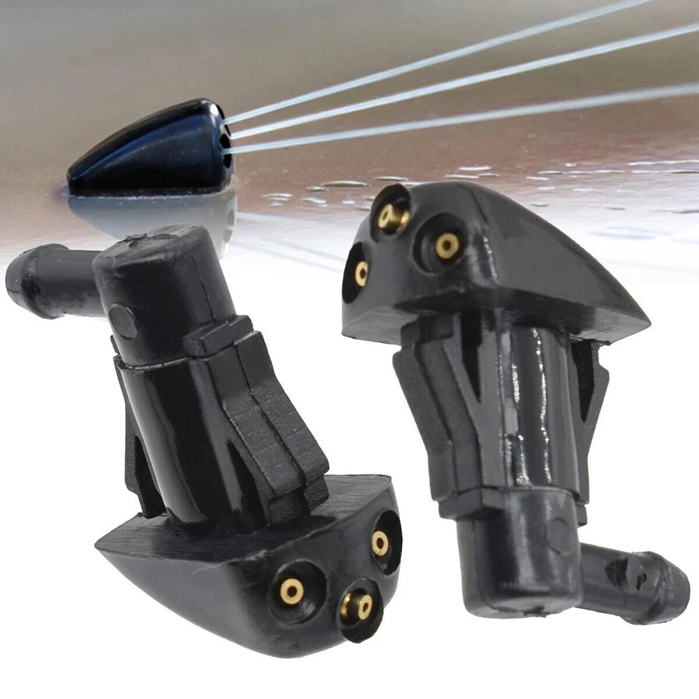 2Pcs Car Windscreen  Washer Jet  Spray Nozzle  For Hyundai For Tucson 986302E100 Dual Holes Windshield Nozzle Water Spray Jet