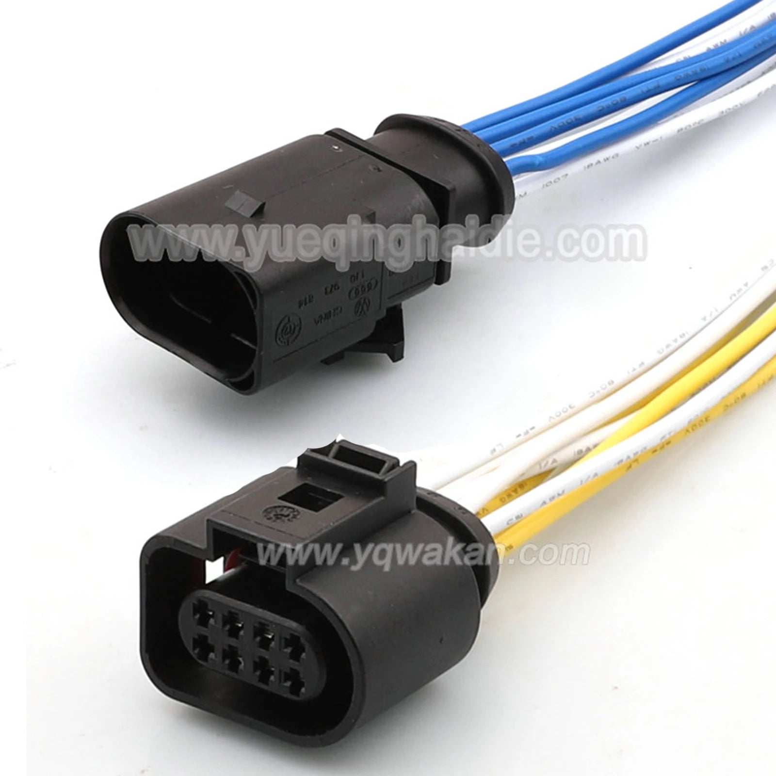 8 PIN1.5mm Male Female Connector with Wires Auto Radar Gearbox Sealed Sockets For VW 1J0973814 1J0973714