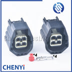 4 Pin female Auto waterproof connector fog light  lambda sensor plug 7283-5570-10 7282-5570-10 7283-5571-30