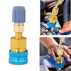 Quick Fitting Coupler  Adapter For R1234YF To  R134A Low Side Quick Coupler  Car Air-Conditioning Hose  Charging Fitting Tool