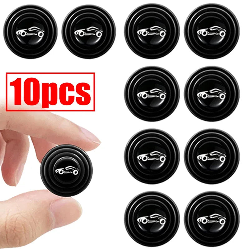 Car Door Shock Absorber Pads Buffer Bumper Anti-collision Shock Absorbing Gasket for Auto Sound Insulation Adhesive Stickers
