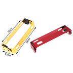 Universal Motorcycle Car License Plate Frame Aluminum Power Racing Auto Adjustable Angle Metal License Plate Holder Bracket