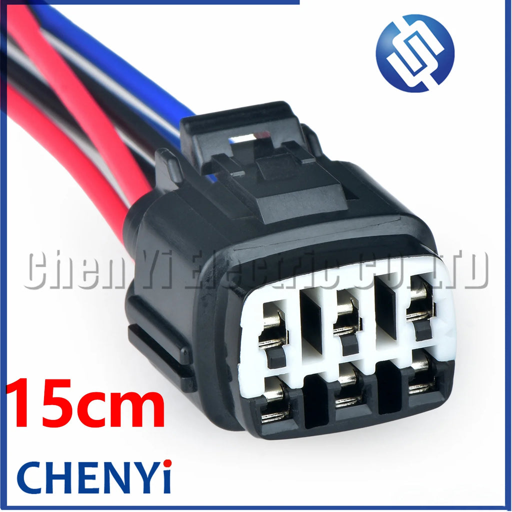 6 Pin Auto waterproof connector throttle pedal Plug socket 6189-0369 6188-0209 90980-11290 90980-11289 For Toyota Honda Nissan