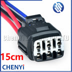 6 Pin Auto waterproof connector throttle pedal Plug socket 6189-0369 6188-0209 90980-11290 90980-11289 For Toyota Honda Nissan
